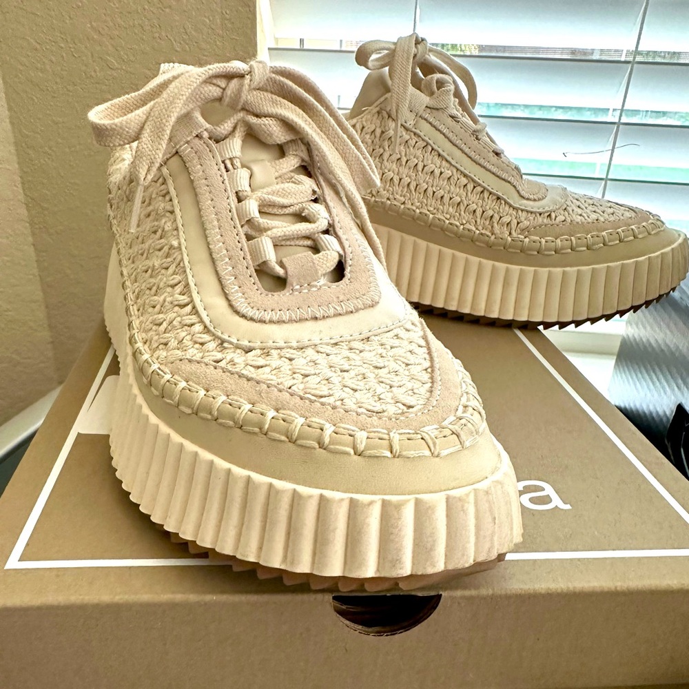 Like New - Dolce Vita Sandstone Knit sneakers